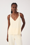 Blusa  Prega Sobreposta Costas