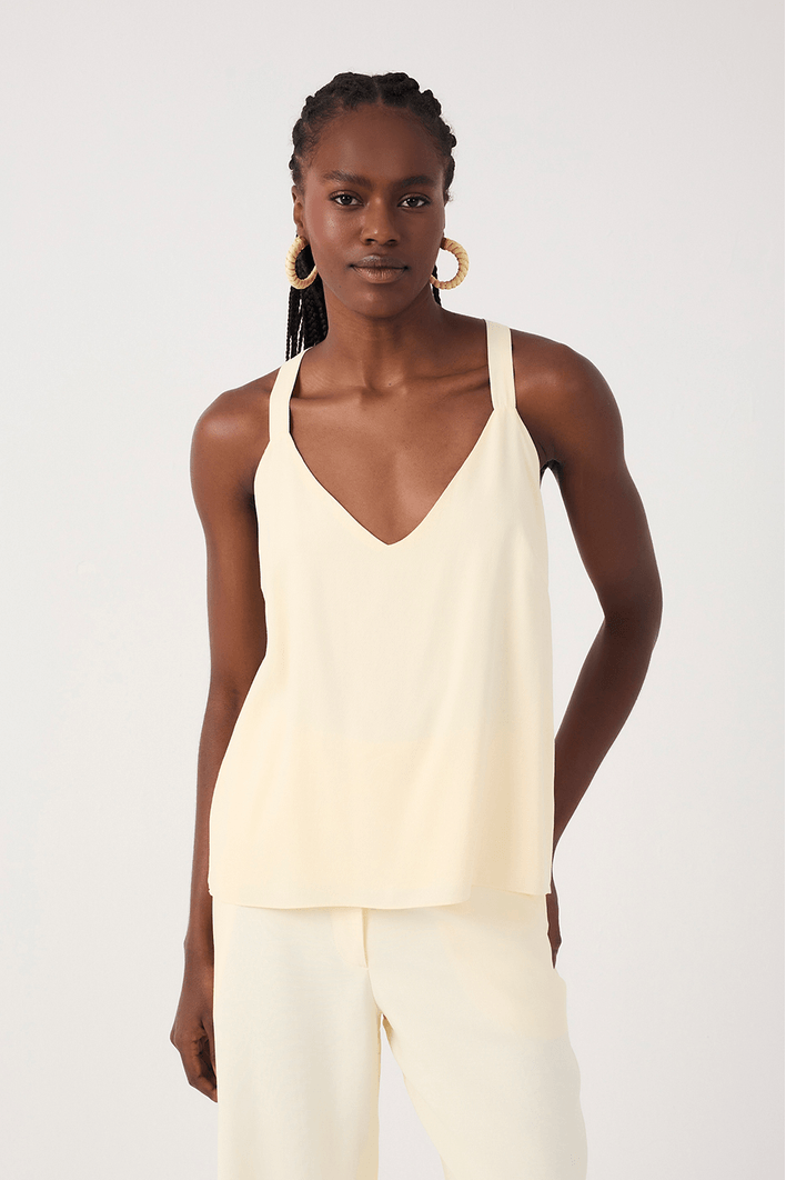 Blusa  Prega Sobreposta Costas