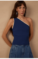 Blusa Tricot Ombro Só