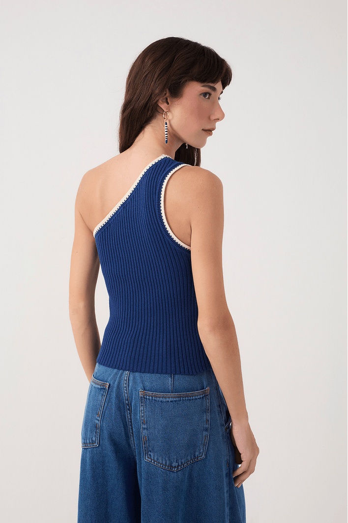 Blusa Tricot Ombro Só