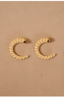 Brinco Argola Coral