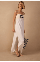 Vestido Busto Crochet Peixe