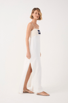 Vestido Busto Crochet Peixe