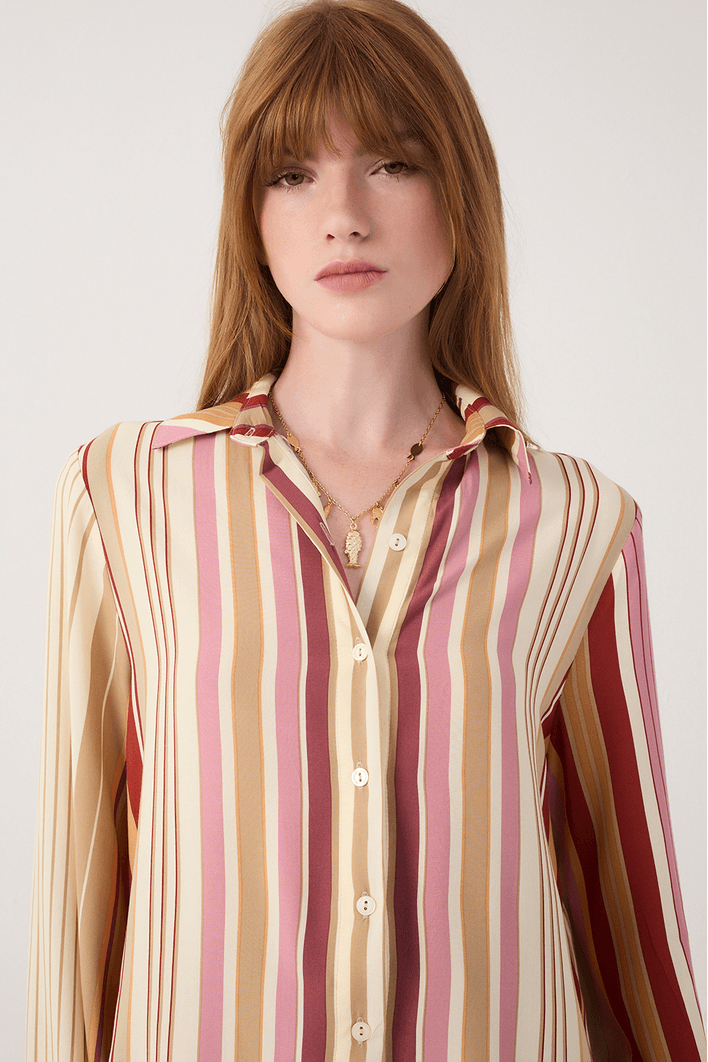 Camisa Estampa Listra Calor