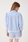 Camisa Renda Estampa Listra Litoral