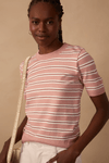Blusa Tricot Listras Manga Curta