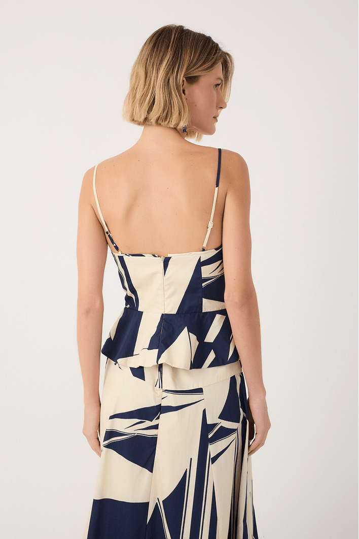 Blusa Vivo Estampa Porto