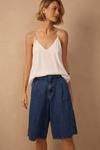 Bermuda Jorts Jeans Pregas