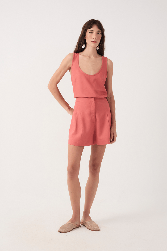 Short Linho Alfaiataria
