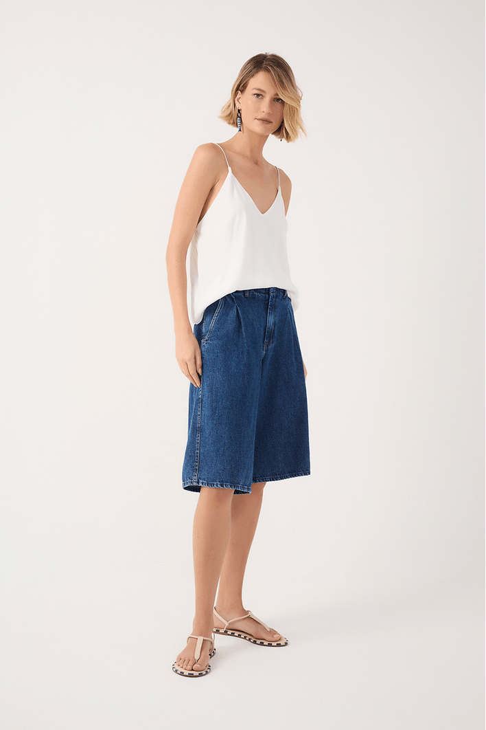 Bermuda Jorts Jeans Pregas