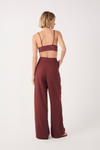 Calça Linho Pespontos