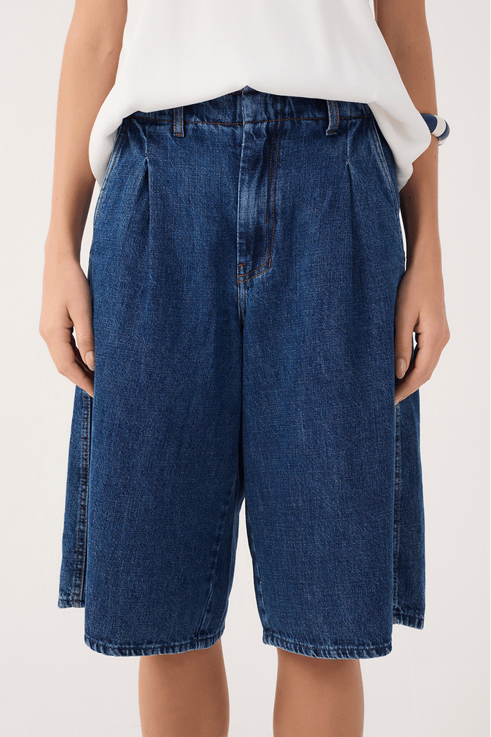 Bermuda Jorts Jeans Pregas