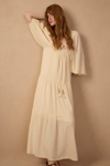 Vestido Cropped Poá Lurex