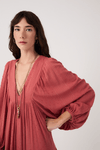 Vestido Cropped Poá Lurex