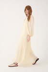Vestido Cropped Poá Lurex
