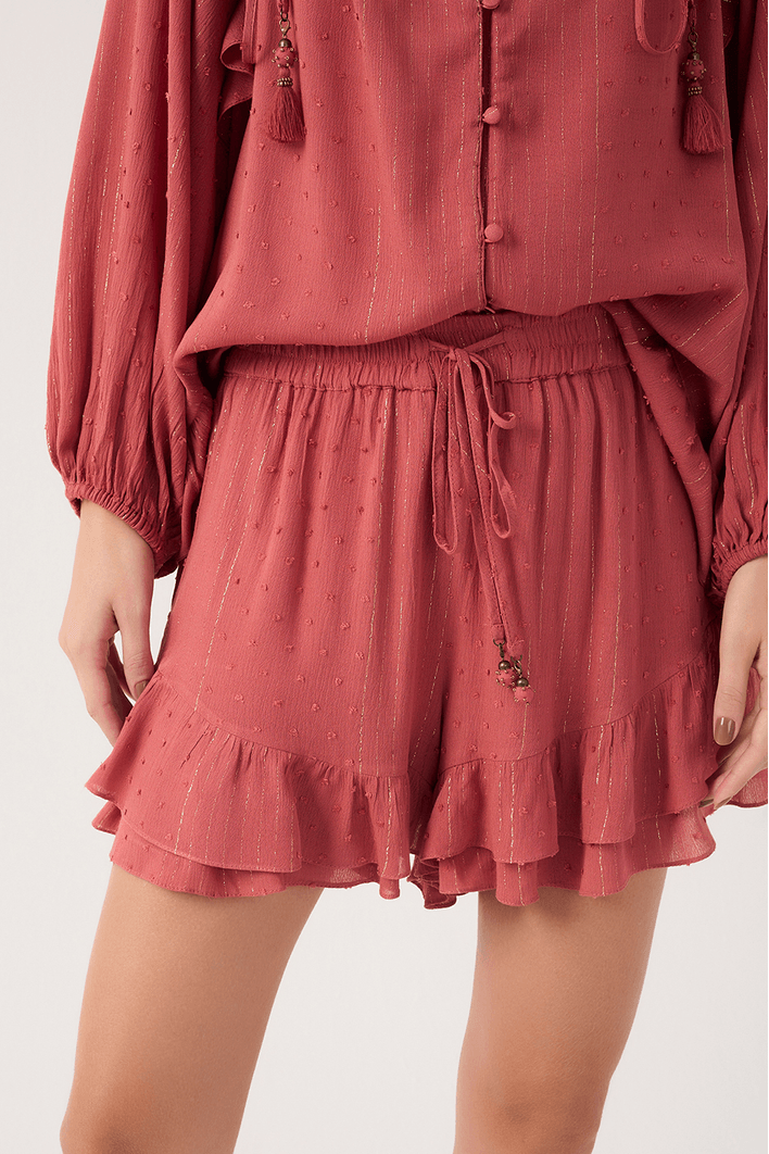 Short Poá Lurex