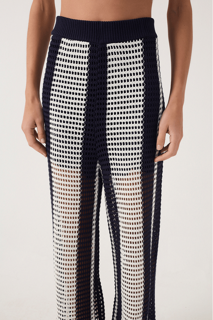 Calça Tricot Listra Náutica