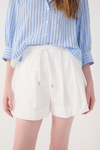 Short Algodão Pregas
