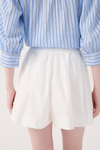 Short Algodão Pregas