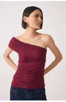 Blusa Ombro Só Malha Crepe