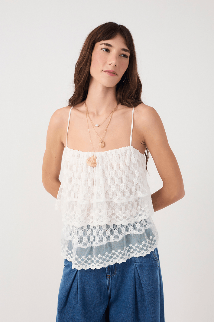 Bata Camadas Renda