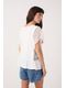 Bata Com Renda Babado off white - XPP
