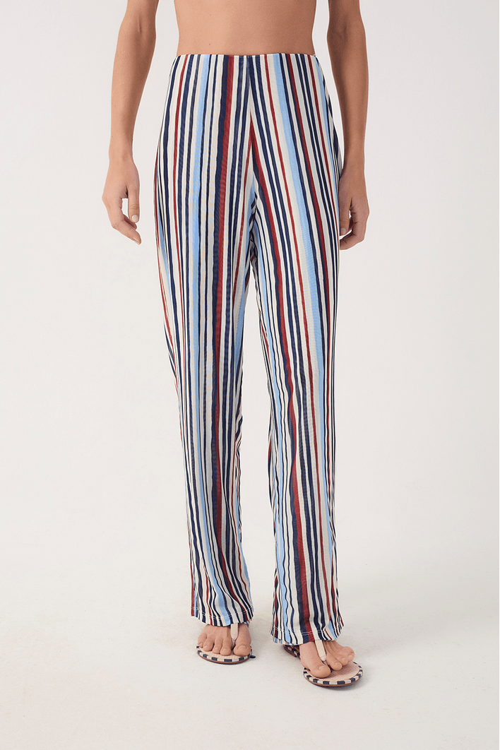 Calça Tule Estampa Listra Verano