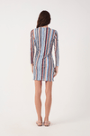 Vestido Tule Estampa Listra Verano