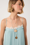 Vestido Curto Lurex Com Renda