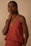 Blusa Crepe Alça Elástico