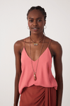 Blusa Crepe Alça Elástico