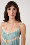 Blusa Lurex Com Entremeios