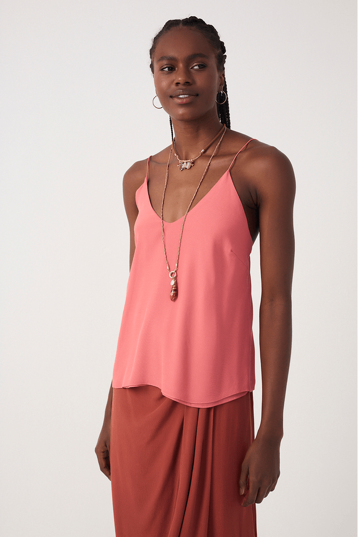 Blusa Crepe Alça Elástico