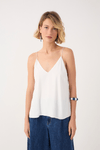 Blusa Crepe Alça Elástico