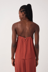Blusa Crepe Alça Elástico