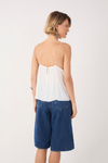 Blusa Crepe Alça Elástico