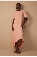 Vestido T-shirt Bicos