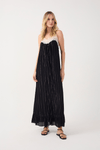 Vestido Longo Lurex Renda