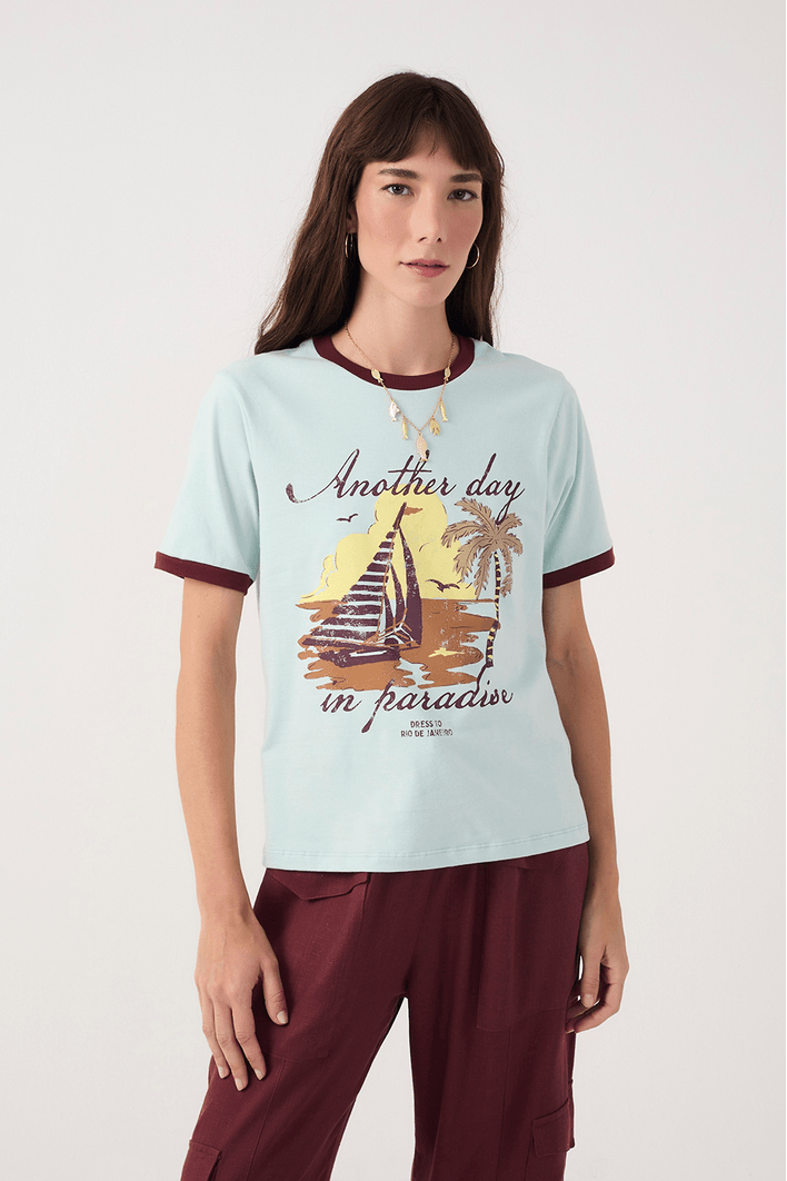 T-shirt Silk Another Day