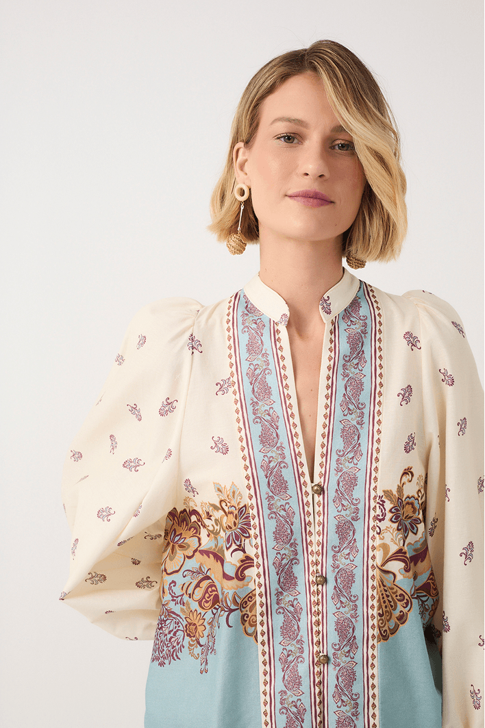 Blusa Estampa Leveza