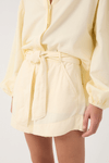 Short Sarja Cânhamo Amarração