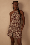 Vestido Curto Estampa Peixito