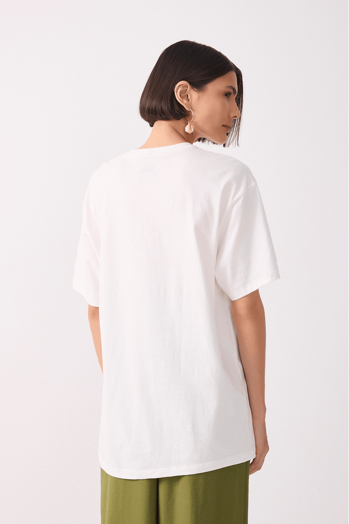 T-shirt Silk Nature
