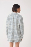 Camisa Moletom Estampa Listra