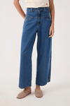 Calça Jeans Recortes Fenda