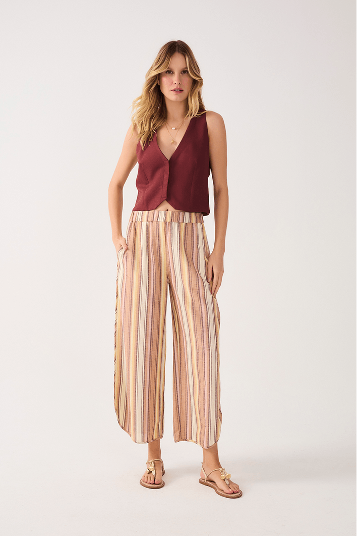 Calça Listra Multicolor