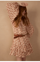 Vestido Curto Estampa Beira Mar