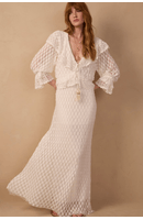 Vestido Renda Babado