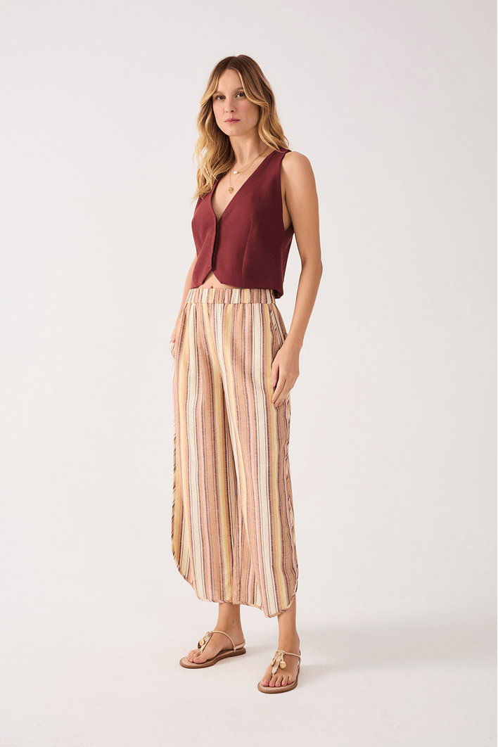 Calça Listra Multicolor