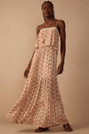 Vestido Cropped Estampa Beira Mar